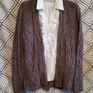 DKNY Cardigan Sweater - L